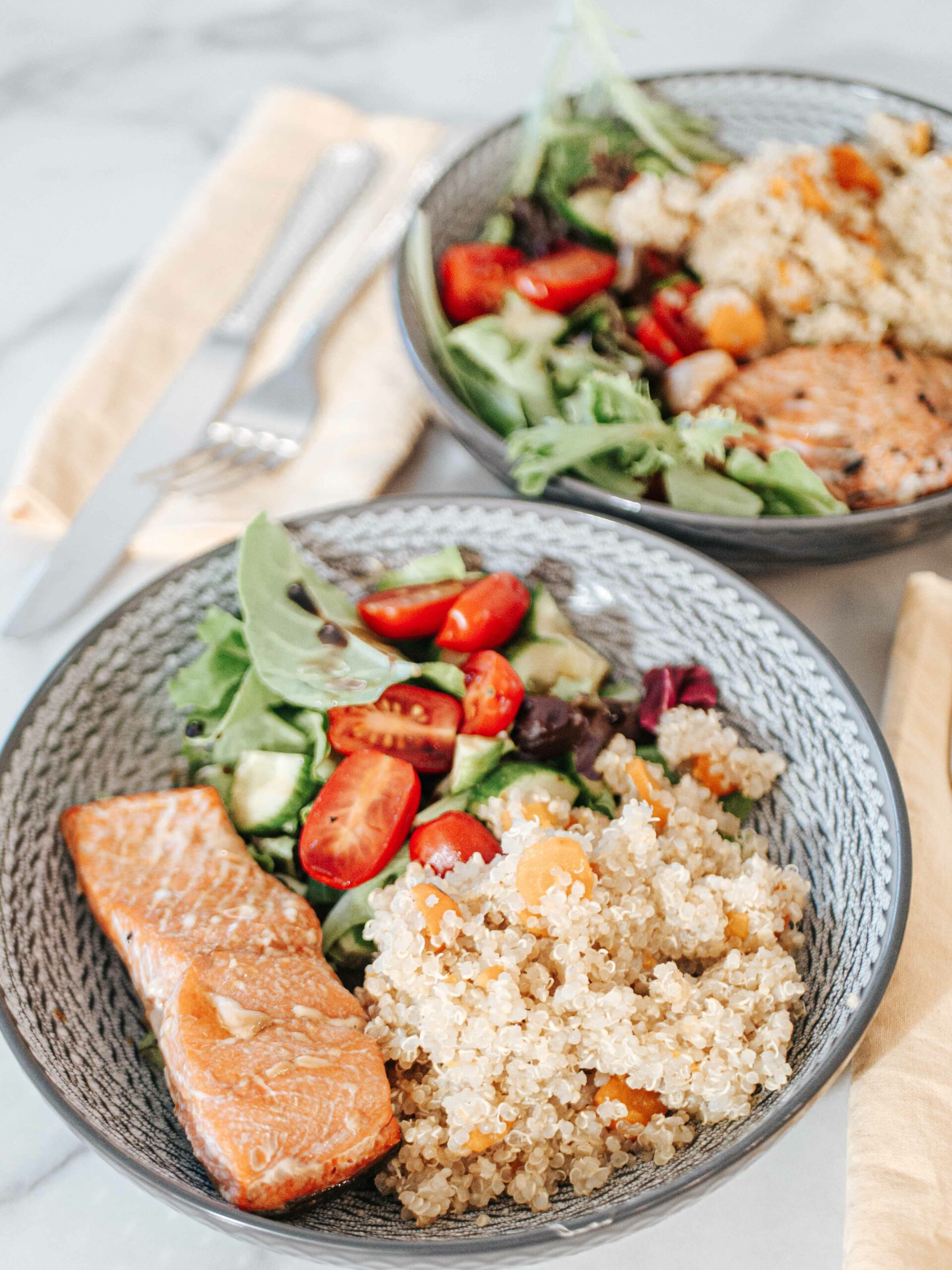 Nourishing Simplicity: Honey Soy Salmon with Quinoa