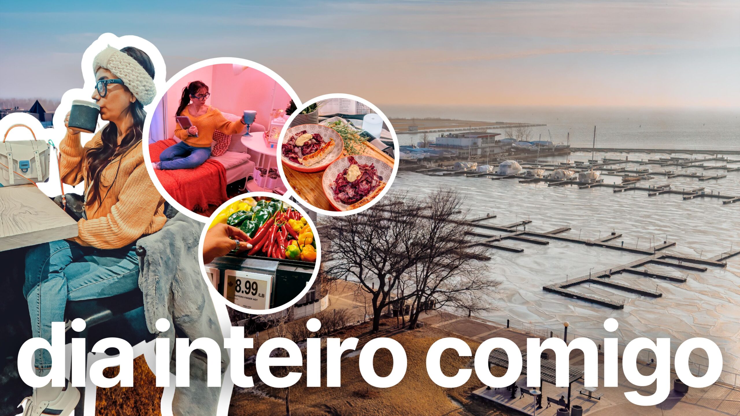 Rotina de uma Brasileira no Canadá: Café, Compras e Refeições Caseiras
