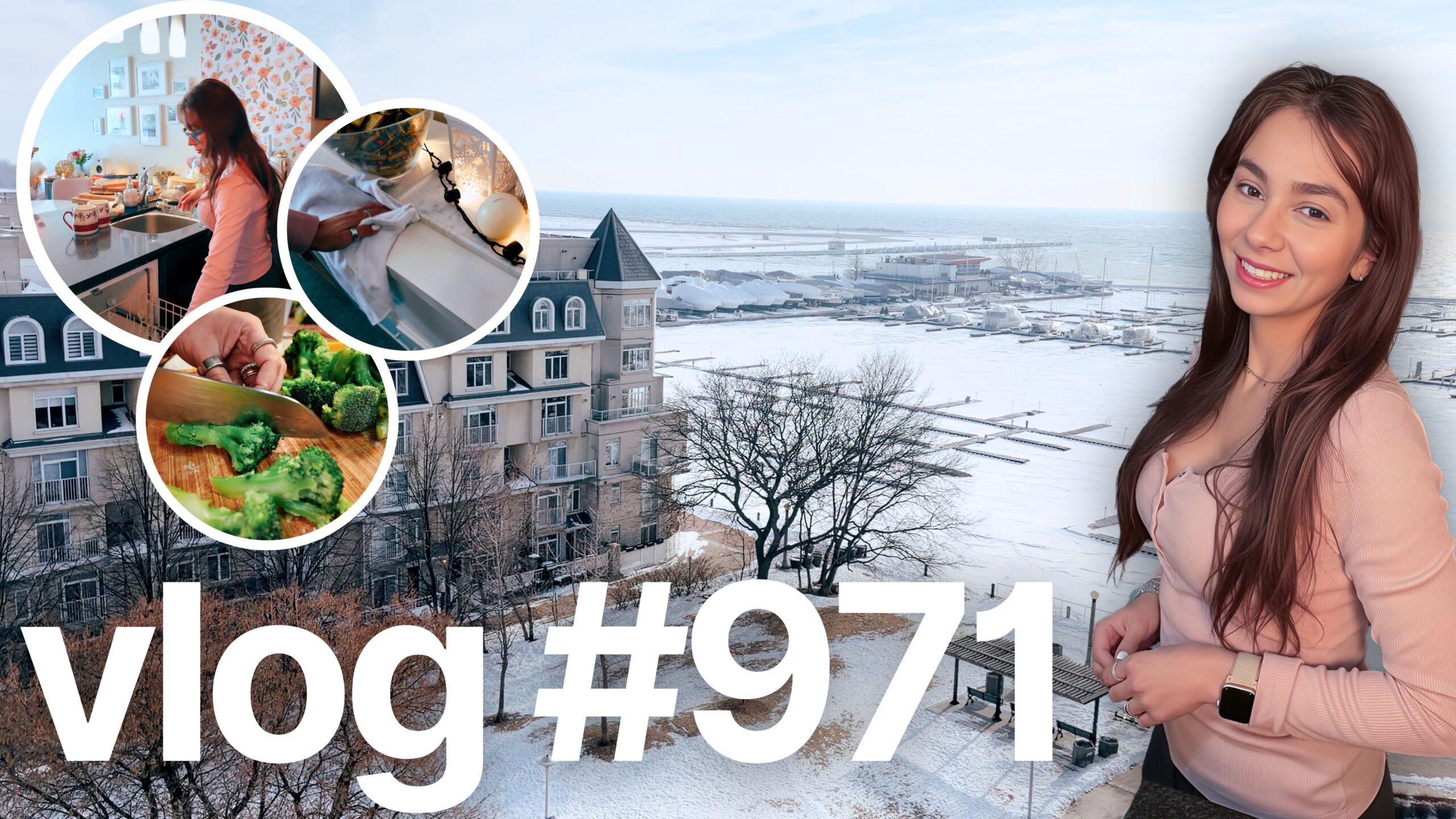 Dia muito frio em Toronto: rotina matinal e arrumação da casa