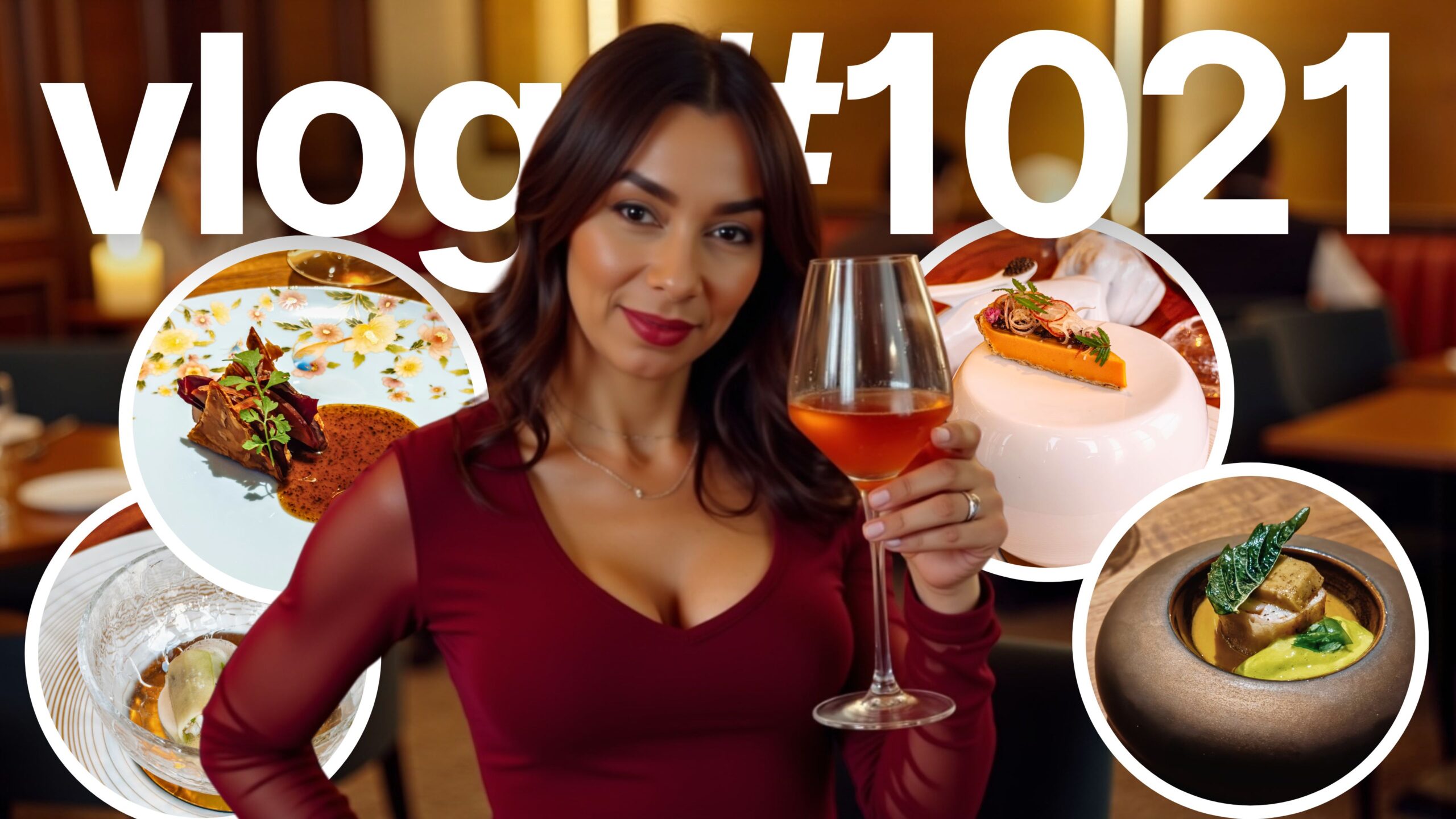 Se Arrume Comigo Pro Alo Aos 44: Vestido Bordô, 10 Tempos e Vinho Laranja (Estrela Michelin)
