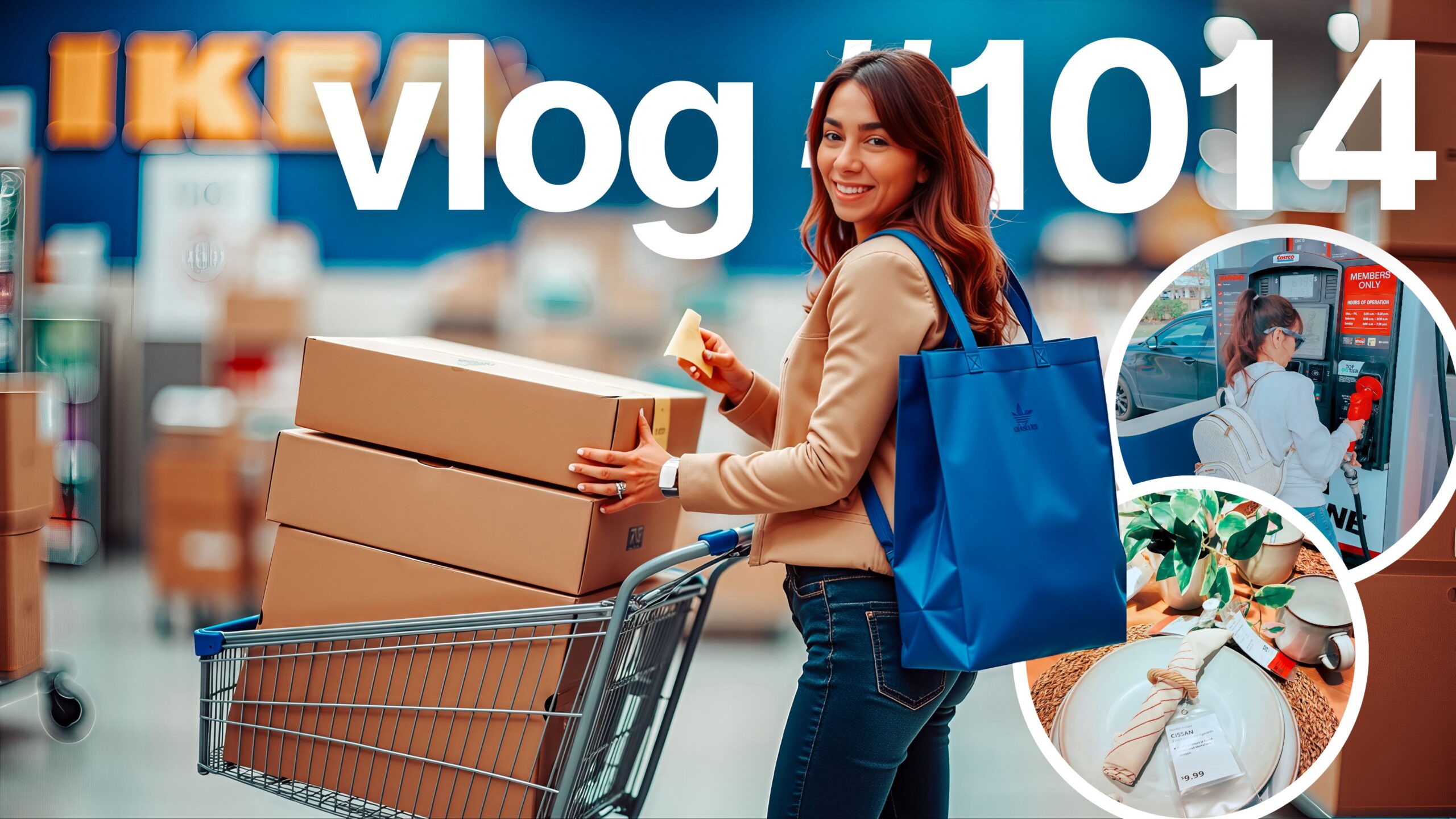 Vlog na IKEA: Montei Minha Mesa de Maquiagem (Tampo + 4 Pernas Ajustáveis)