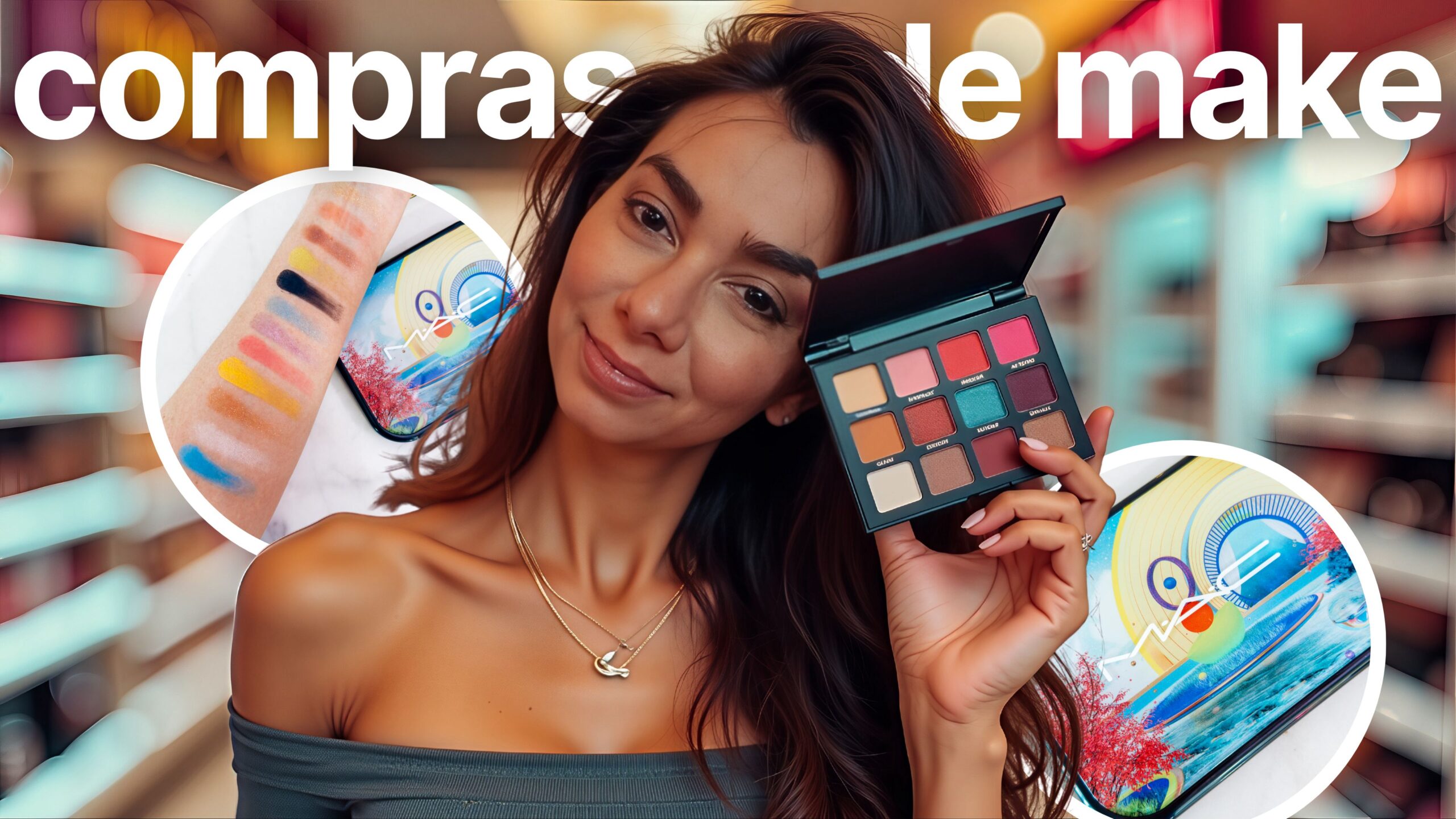 Jurei comprar UMA coisa e saí com a paleta mais cara da minha vida 💸 | Sephora + MAC aos 44