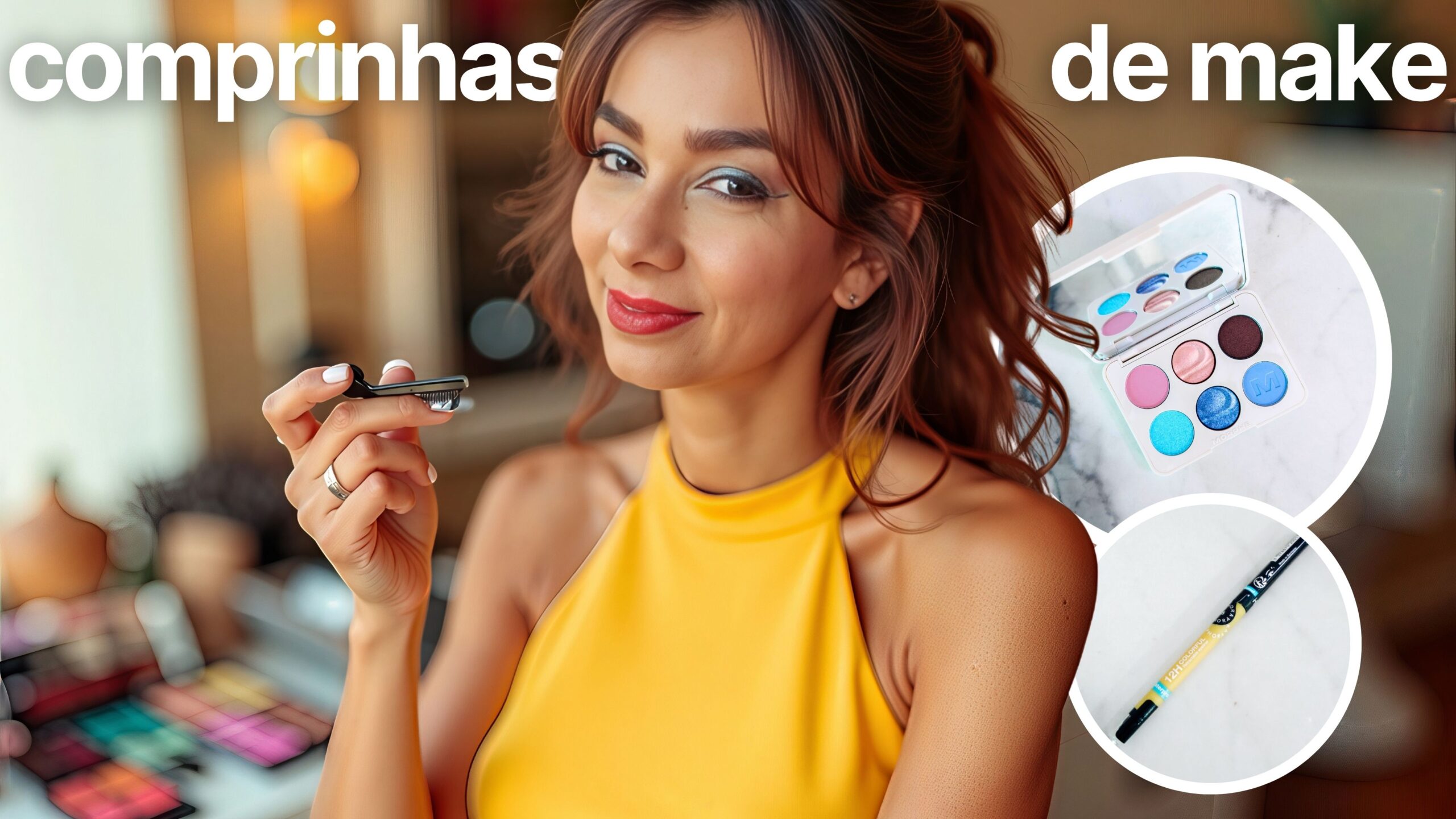 Enfrentei meu pesadalo: cílios postiços e outras makes em pele de 44 anos