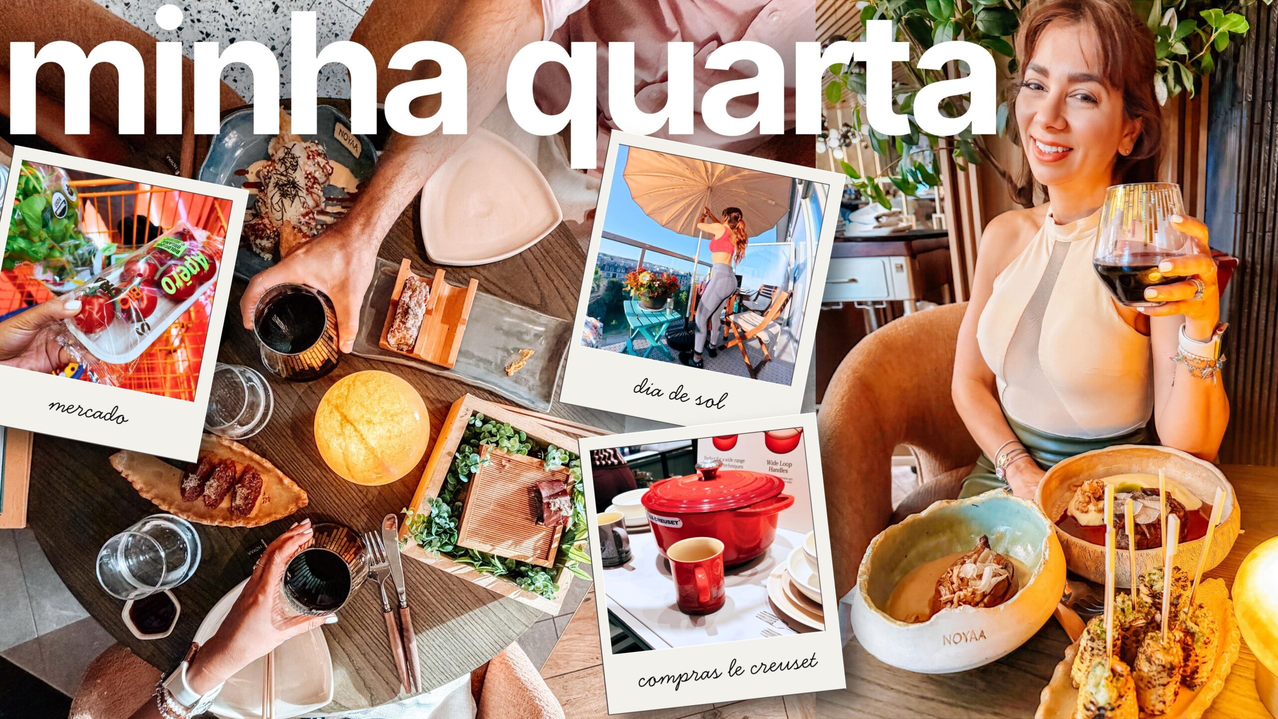 Era para ser uma quarta comum: Compras na Le Creuset + jantar de degustação | aos 44