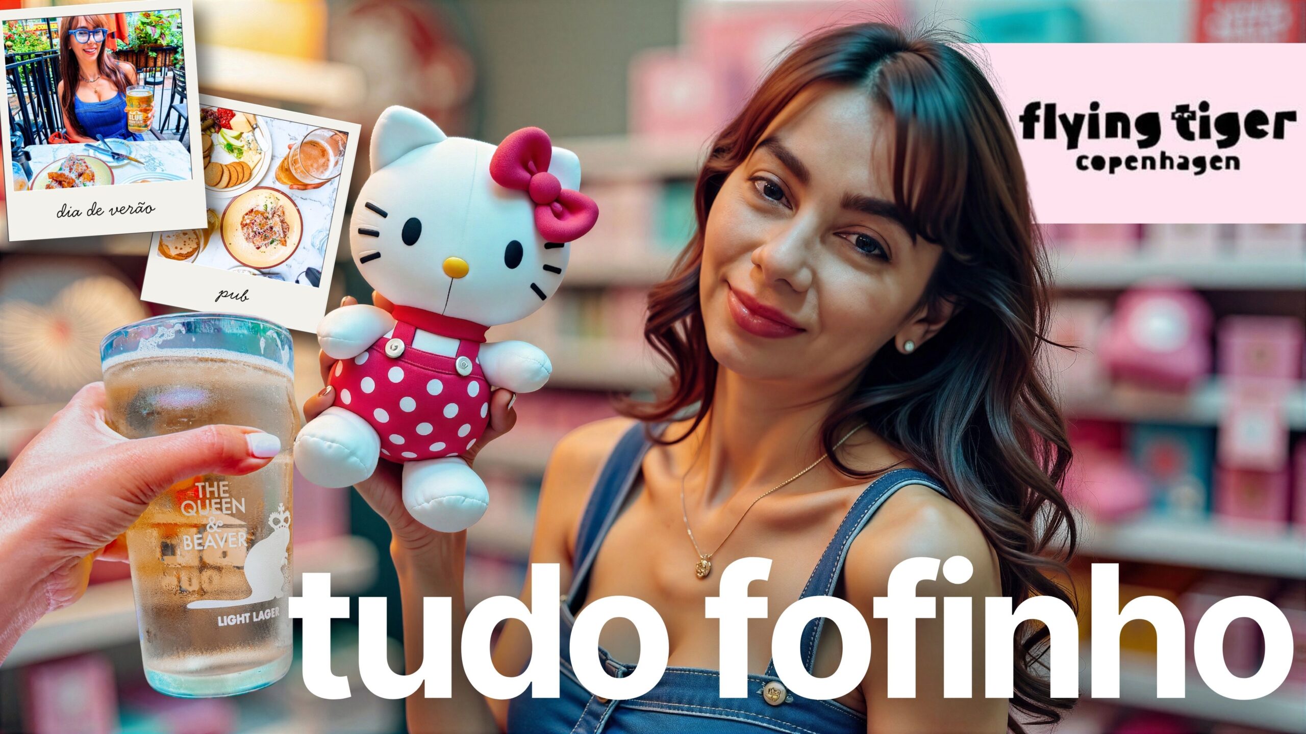 Estreei a Flying Tiger em Toronto e acacabei com uma Hello Kitty torta | vlog de sexta aos 44