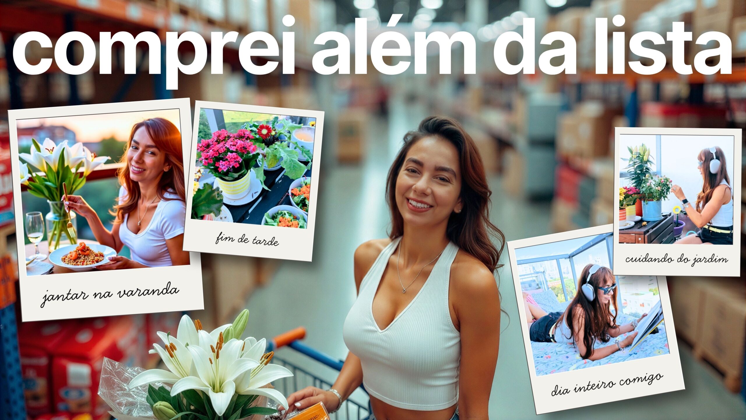 Comprei talheres dourados e guardei pra nunca usar | Costco, lírios e rotina de quarta aos 44