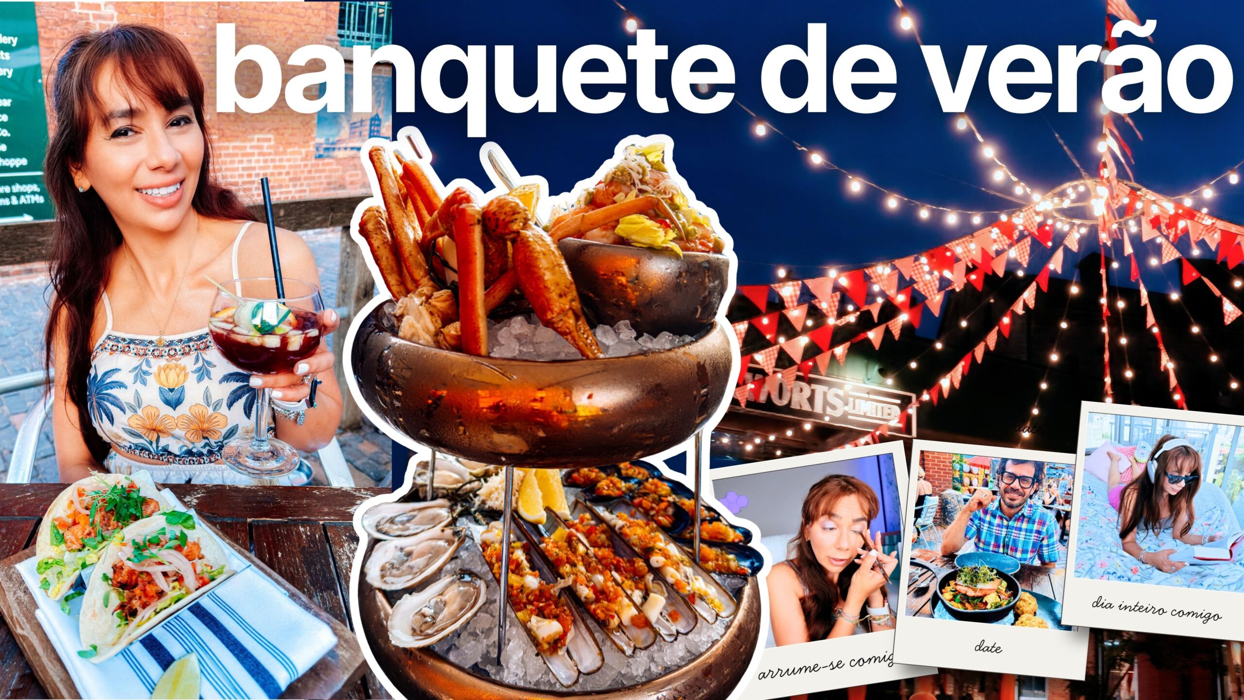 Torre de frutos do mar em três etapas: a entrada triunfal e o que veio depois 🦐 sexta de verão